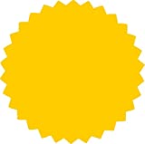 2 Inch Blank Embosser Seals - Gold (300 Pack)