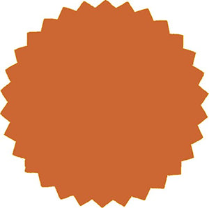 2 Inch Blank Embosser Seals - Bronze (500 Pack)