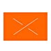 Orange Labels for The Contact 88.25, 99.25 and 1010.25 Price Guns, Security Cut, 8 Rolls