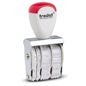 4mm Dater Stamp. Non Self-Inking. Requires Inkpad.