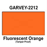 220,000 Garvey Compatible 2212 Fluorescent Orange General Purpose Labels to fit the G-Series 22-6, G-Series 22-7, G-Series 22-8 Price Guns. Full Case + includes 20 ink rollers.